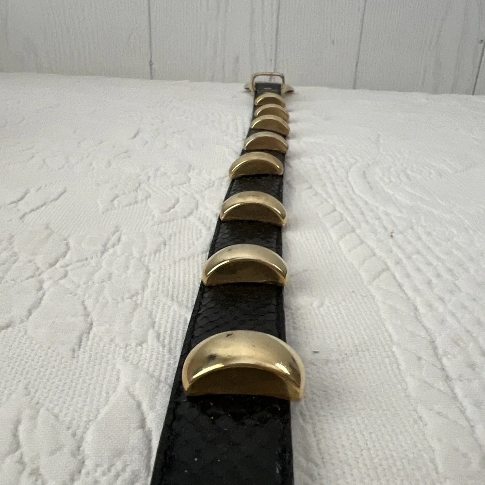 Vintage 1980's Snake Skin MZA of New York 1